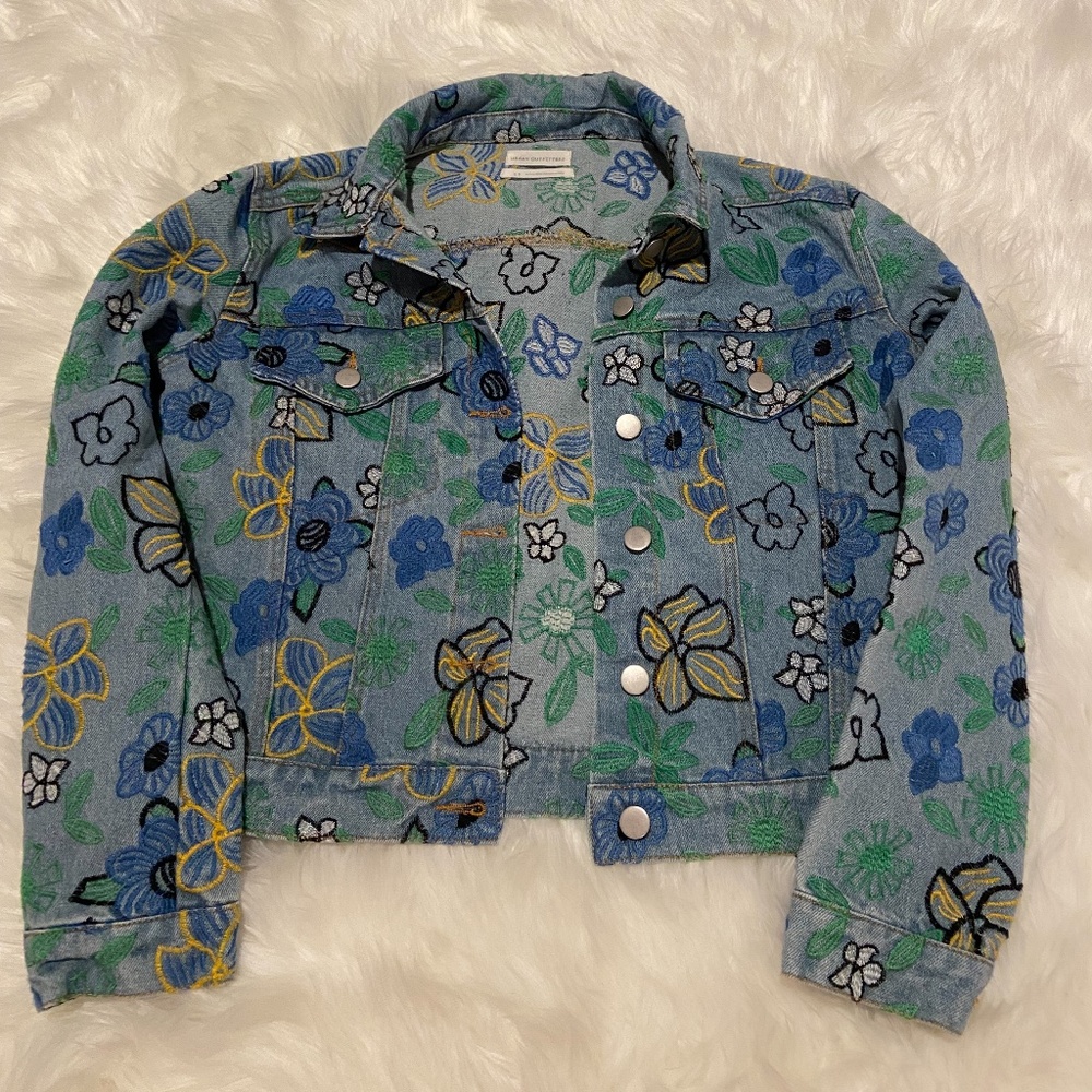Embroidered Jean Jacket